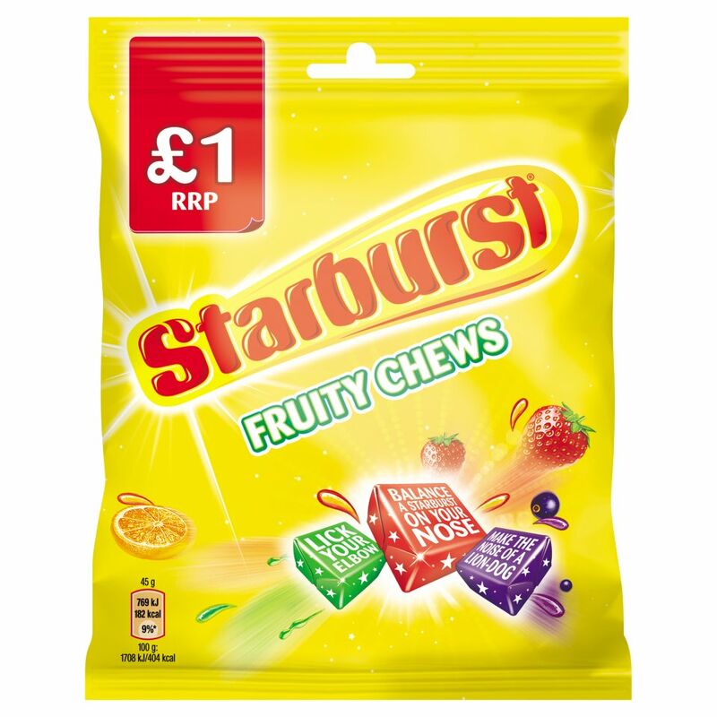 Starburst Fruit Chews 150g Starburst Fruit Chews 150g