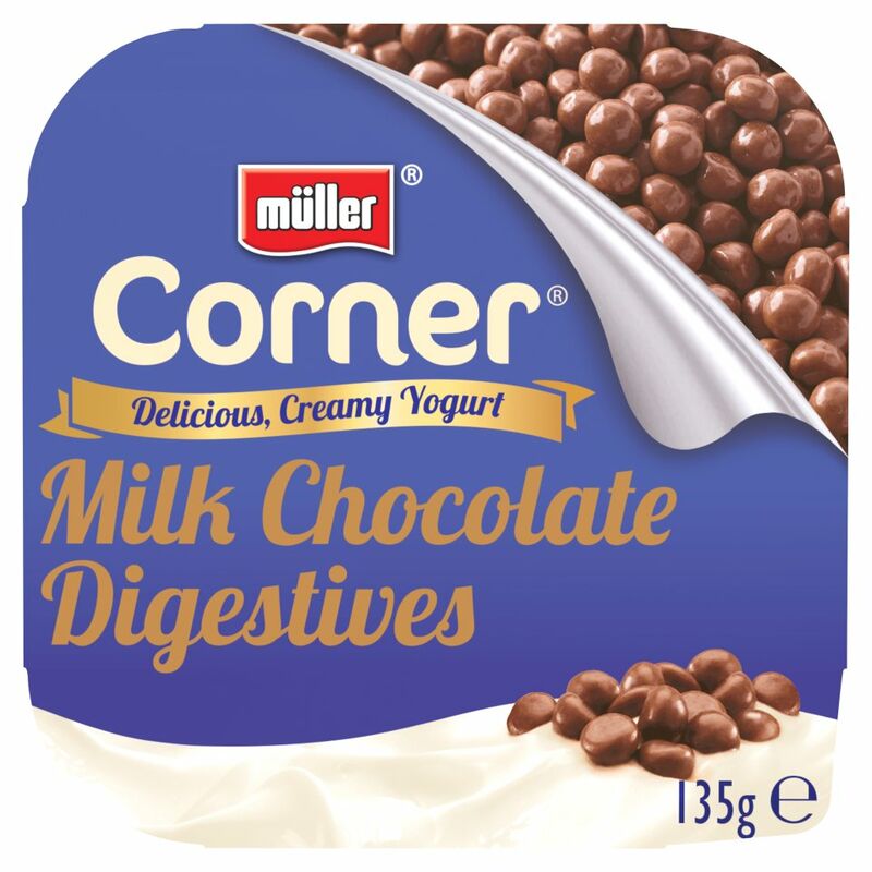 Müller® Corner® Milk Chocolate Digestive Yogurt 135g