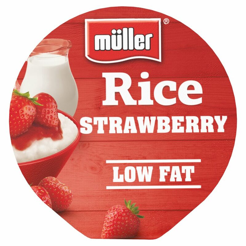 Muller Rice Strawberry Low Fat Dessert 180g
