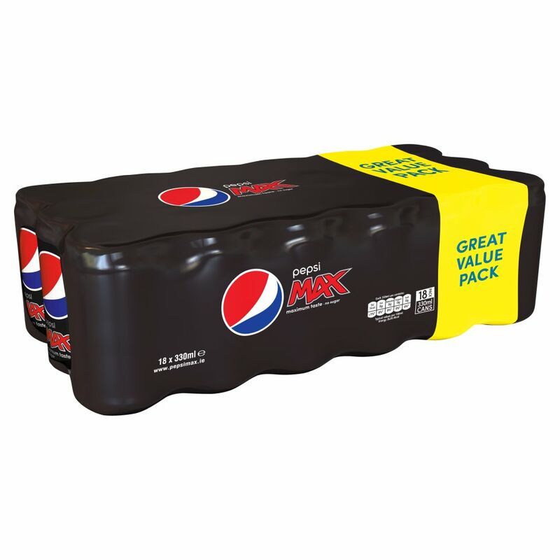 Pepsi Max 18 x 330ml