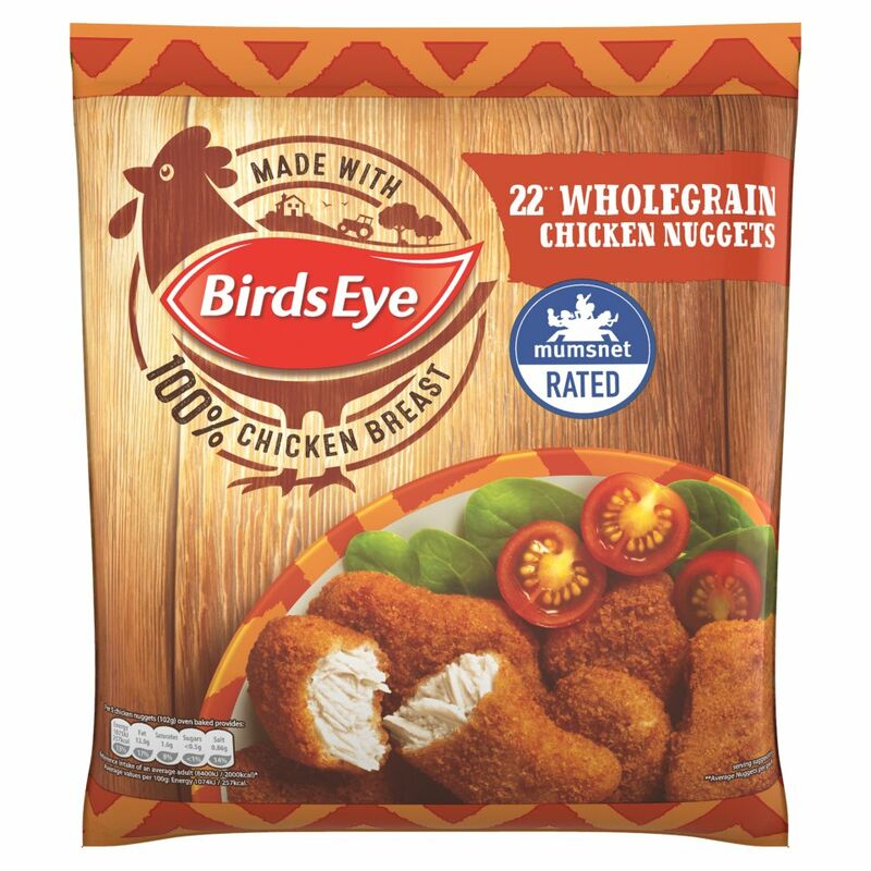 Birds Eye 22 Wholegrain Chicken Nuggets 458g