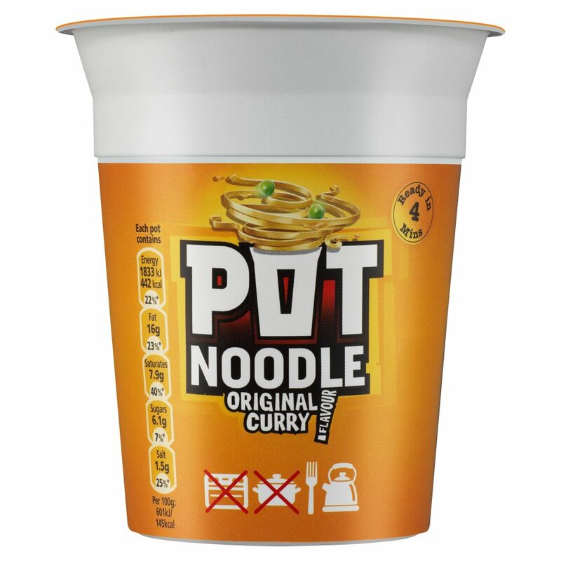 Pot Noodle Standard Original Curry 90g