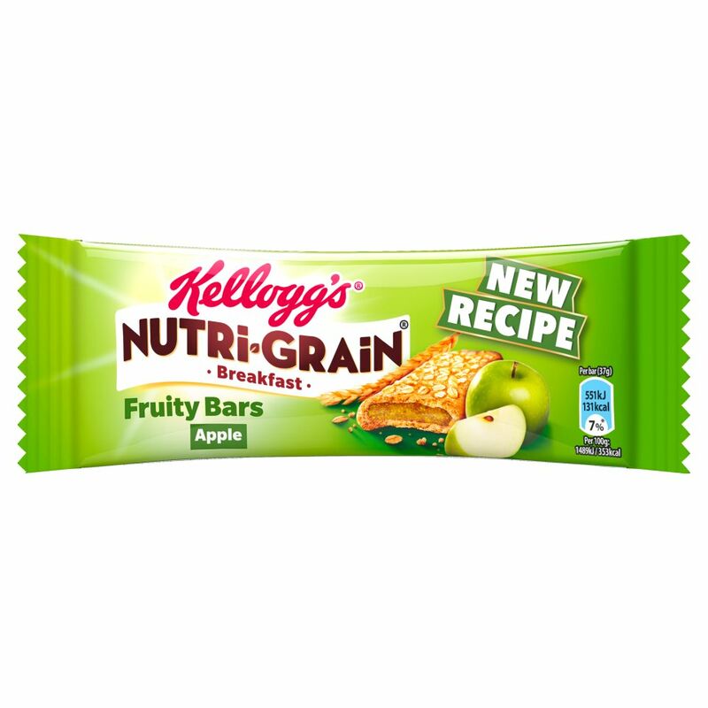 Kellogg's Nutri-Grain Soft & Fruity Apple Cereal Bar 37g