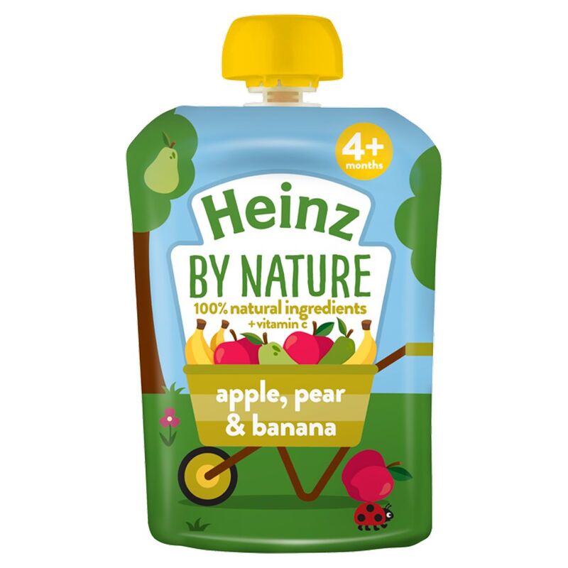 Heinz 4+ Months By Nature Apple, Pear & Banana 100g