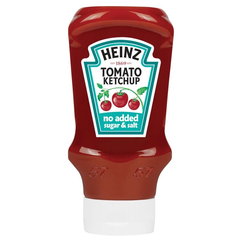 Heinz No Added Sugar & Salt Tomato Ketchup 425g