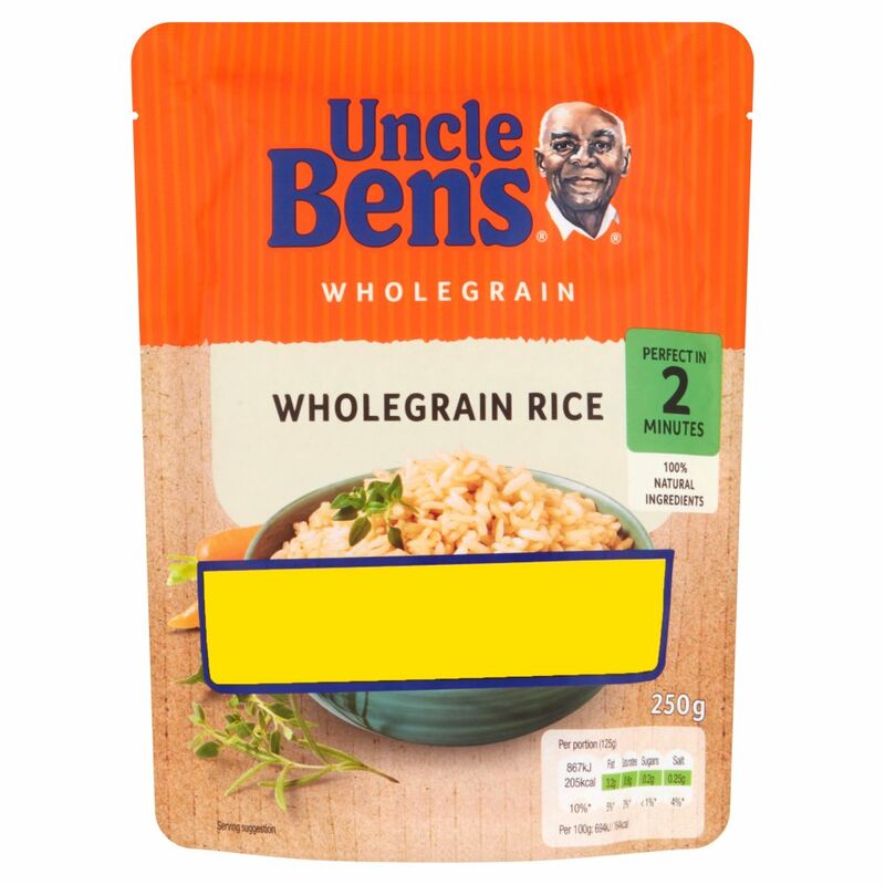 UNCLE BEN'S® Wholegrain Rice 250g
