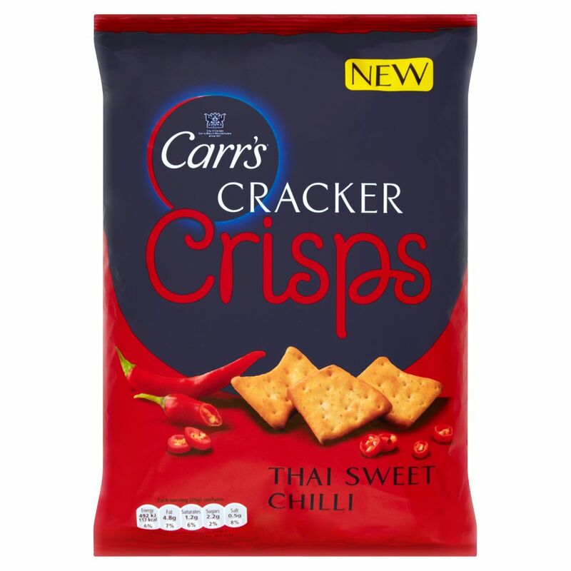 Carr's Cracker Crisps Thai Sweet Chilli 150g Carr's Cracker Crisps Thai Sweet Chilli 150g