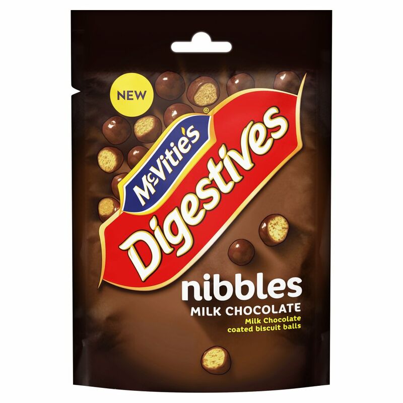 McVitie's Digestives Nibbles Milk Chocolate 120g McVitie's Digestives Nibbles Milk Chocolate 120g