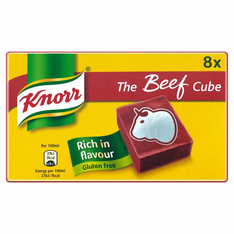 Knorr Beef Stock Cubes 8 x 10g