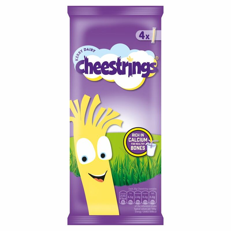 Kerry Dairy 4 Cheestrings 80g Kerry Dairy 4 Cheestrings 80g