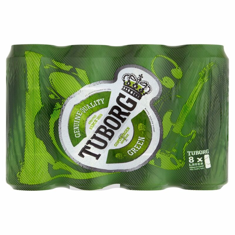 Tuborg Lager 8 x 500ml
