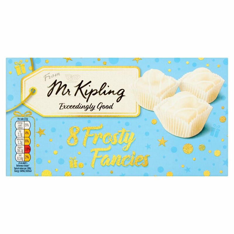Mr Kipling Exceedingly Good 8 Frosty Fancies