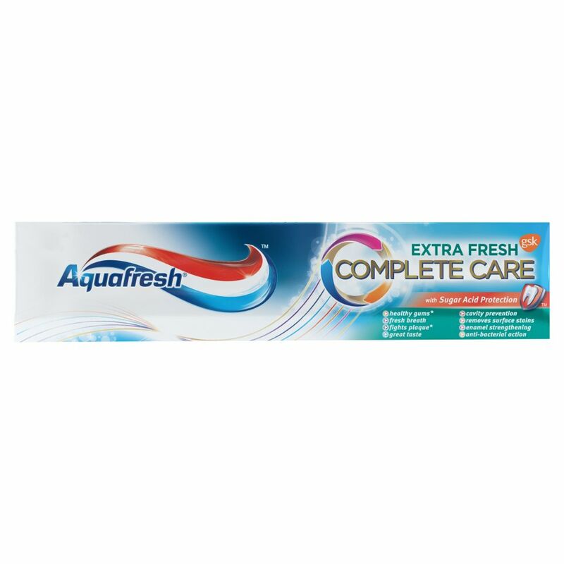 Aquafresh Complete Care Extra Fresh Toothpaste 75ml Aquafresh Complete Care Extra Fresh Toothpaste 75ml