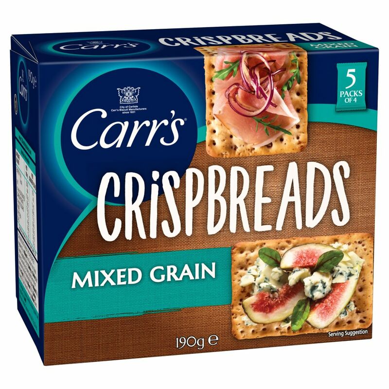Carr's Crispbreads Mixed Grain 190g Carr's Crispbreads Mixed Grain 190g