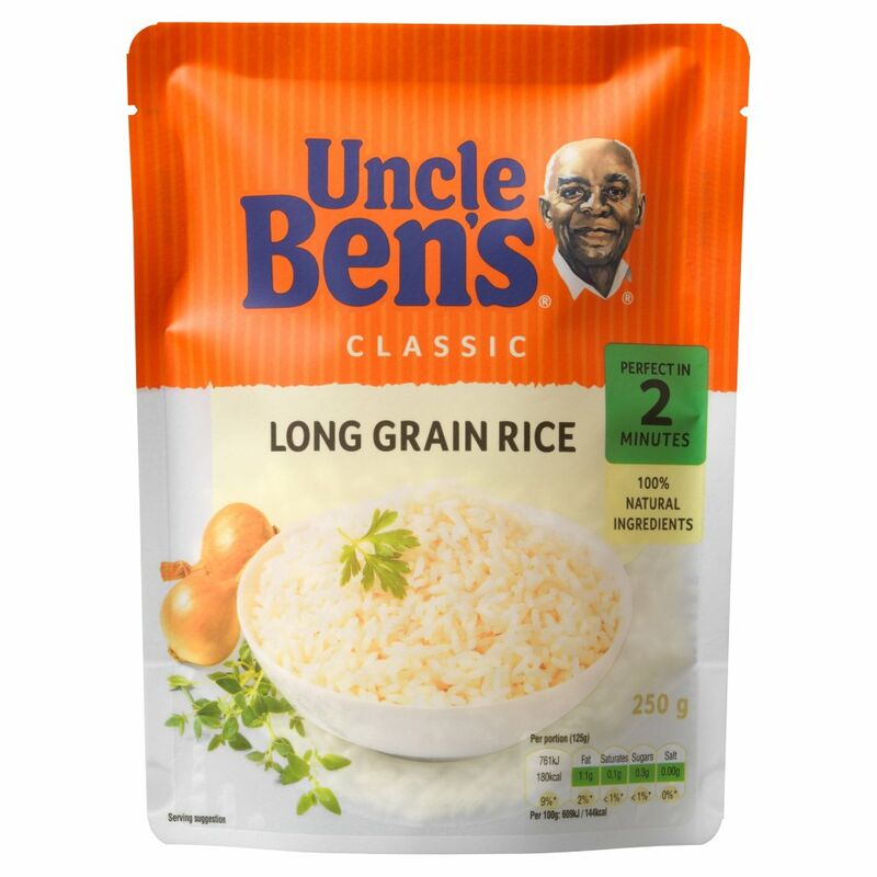 UNCLE BEN'S® Classic Long Grain Rice 250g