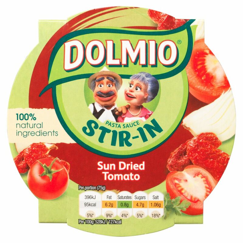 DOLMIO® Pasta Sauce Stir-In Sun Dried Tomato 150g DOLMIO® Pasta Sauce Stir-In Sun Dried Tomato 150g