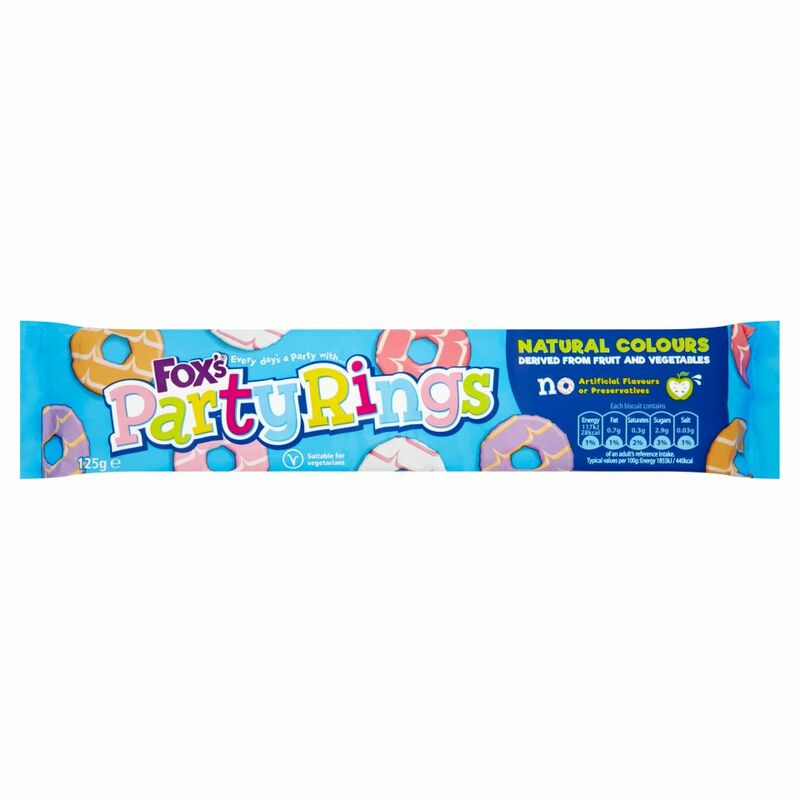 Fox's Party Rings 125g