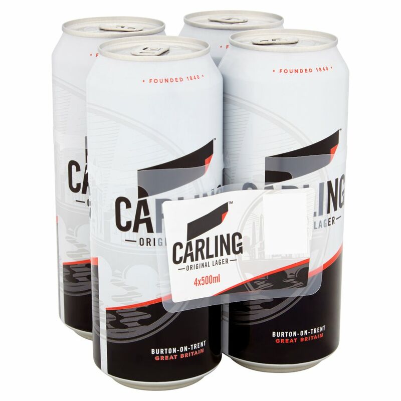 Carling Lager 4 x 500ml
