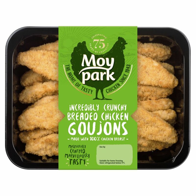 Moy Park Breaded Chicken Goujons 430g Moy Park Breaded Chicken Goujons 430g