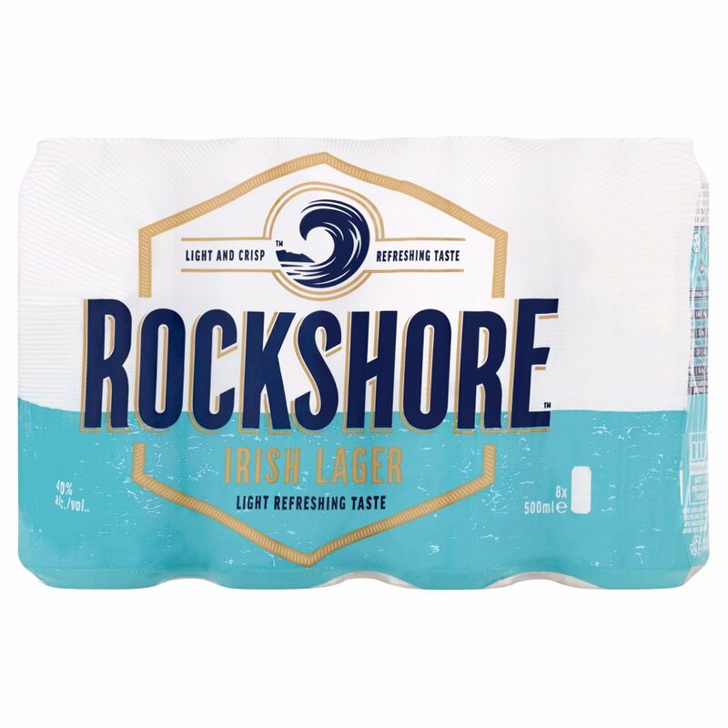 Rockshore Irish Lager 8 x 500ml