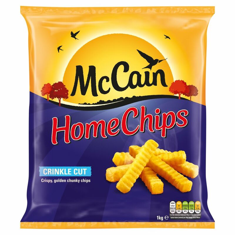 McCain Home Chips Crinkle Cut 1kg