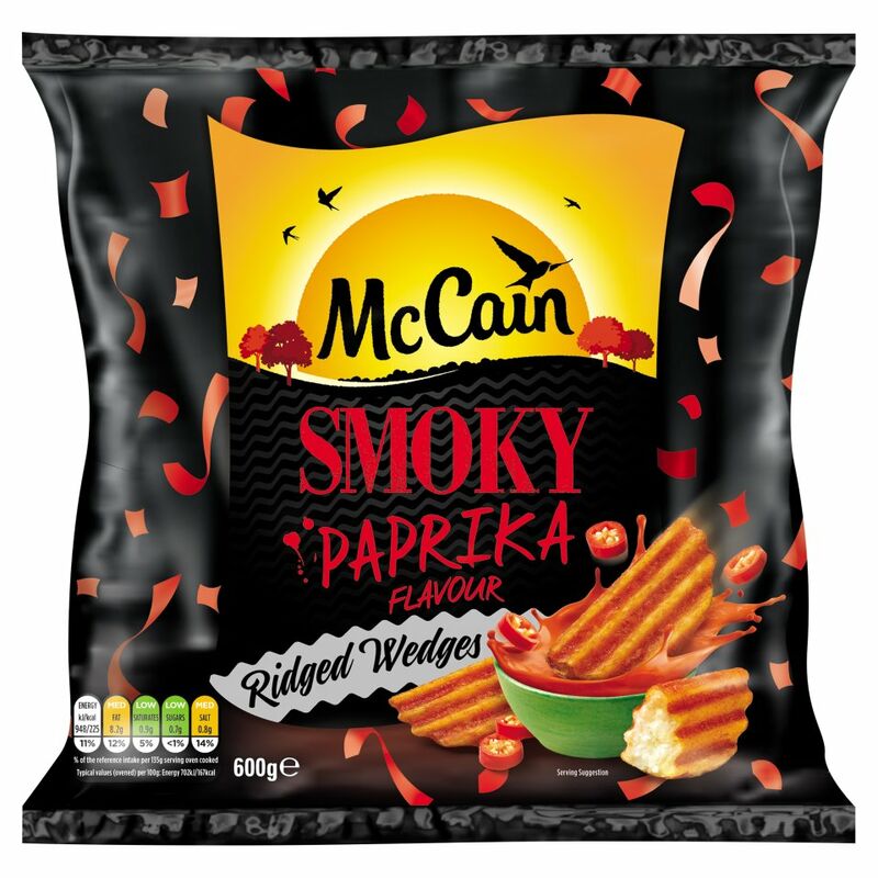 McCain Smoky Paprika Ridged Wedges 600g
