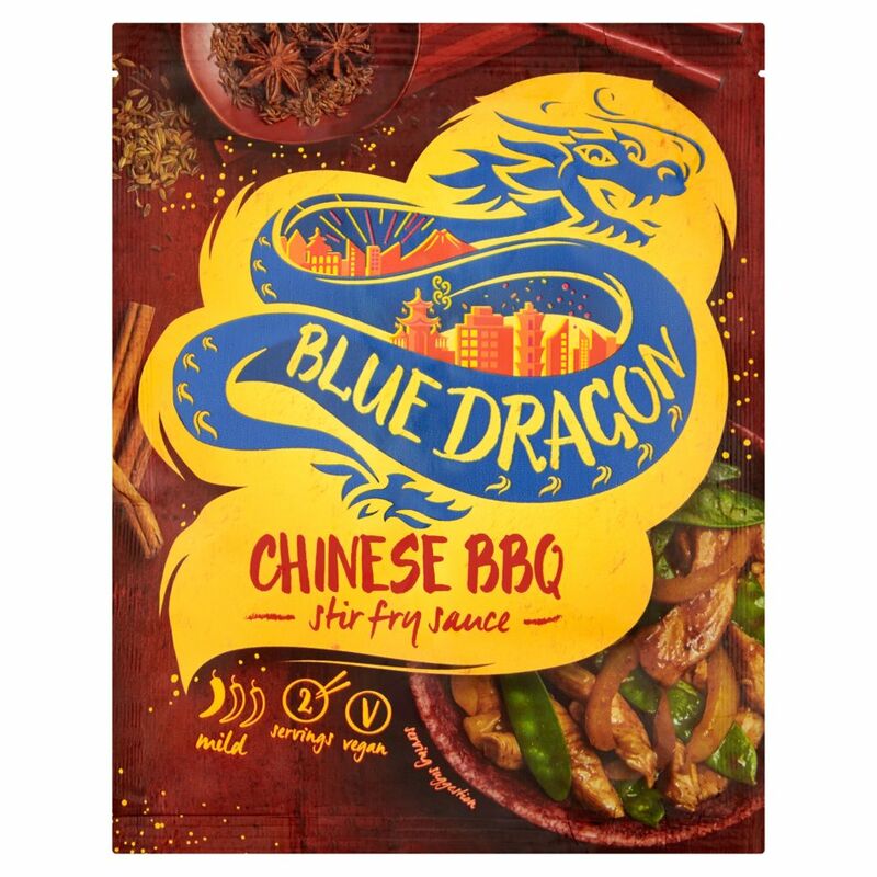 Blue Dragon Chinese BBQ Stir Fry Sauce 120g Blue Dragon Chinese BBQ Stir Fry Sauce 120g