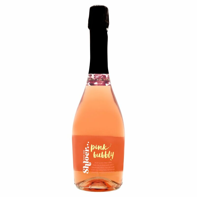Shloer Pink Bubbly Sparkling Juice Drink 750ml