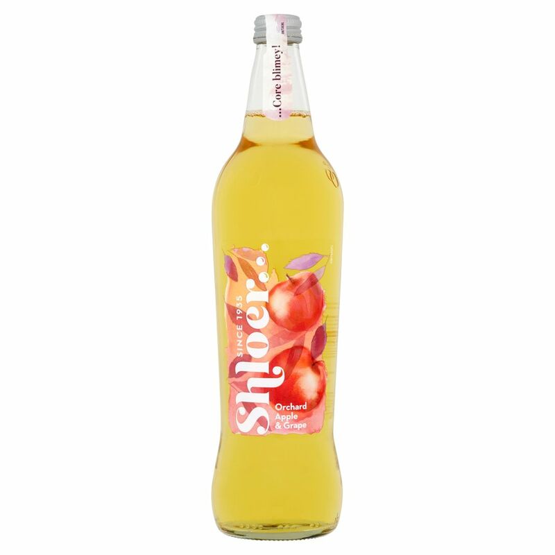 Shloer Orchard Apple & Grape Sparkling Juice Drink 750ml Shloer Orchard Apple & Grape Sparkling Juice Drink 750ml