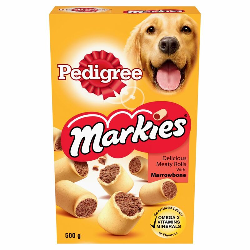PEDIGREE Markies Dog Treats with Marrowbone 500g