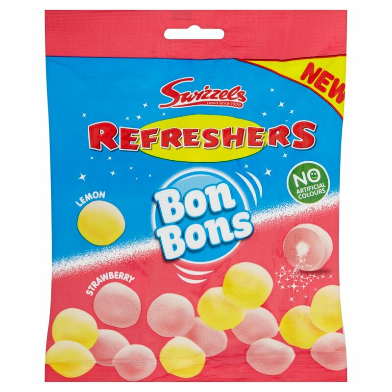 Swizzels Refreshers Bon Bons Lemon & Strawberry