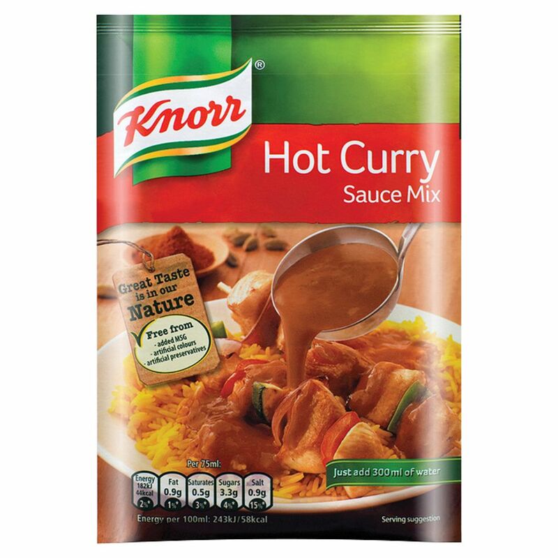 Knorr Hot Curry Sauce 45g