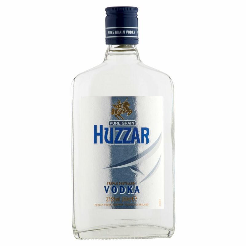 Huzzar Pure Grain Vodka 350ml