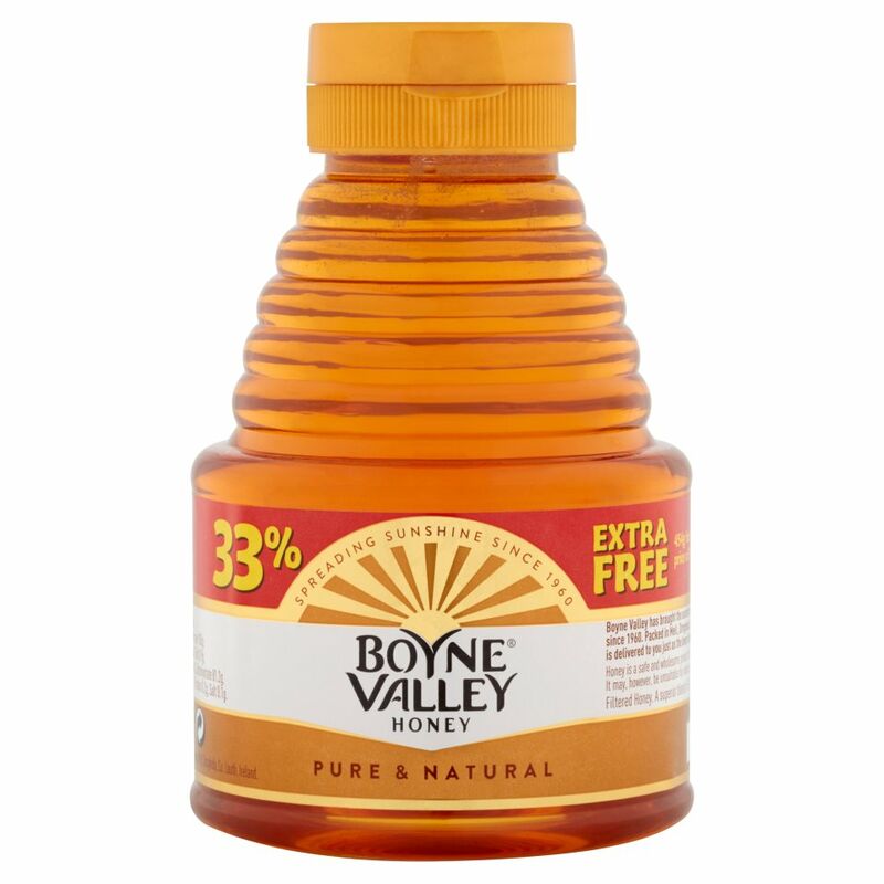 Boyne Valley Honey 340g + 33% Extra Free Squeezy Boyne Valley Honey 340g + 33% Extra Free Squeezy