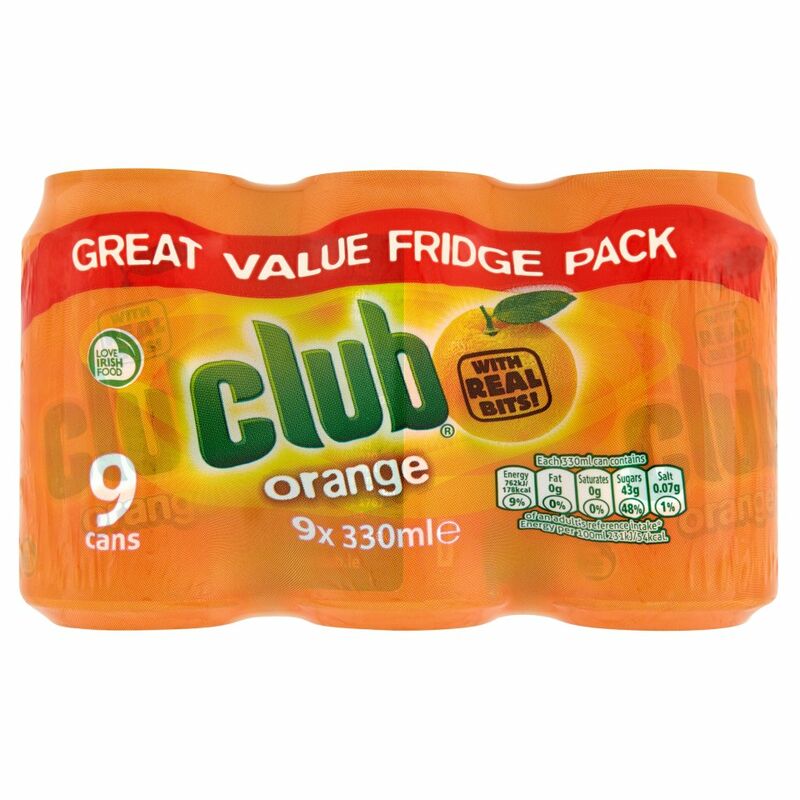 Club Orange 9 x 330ml