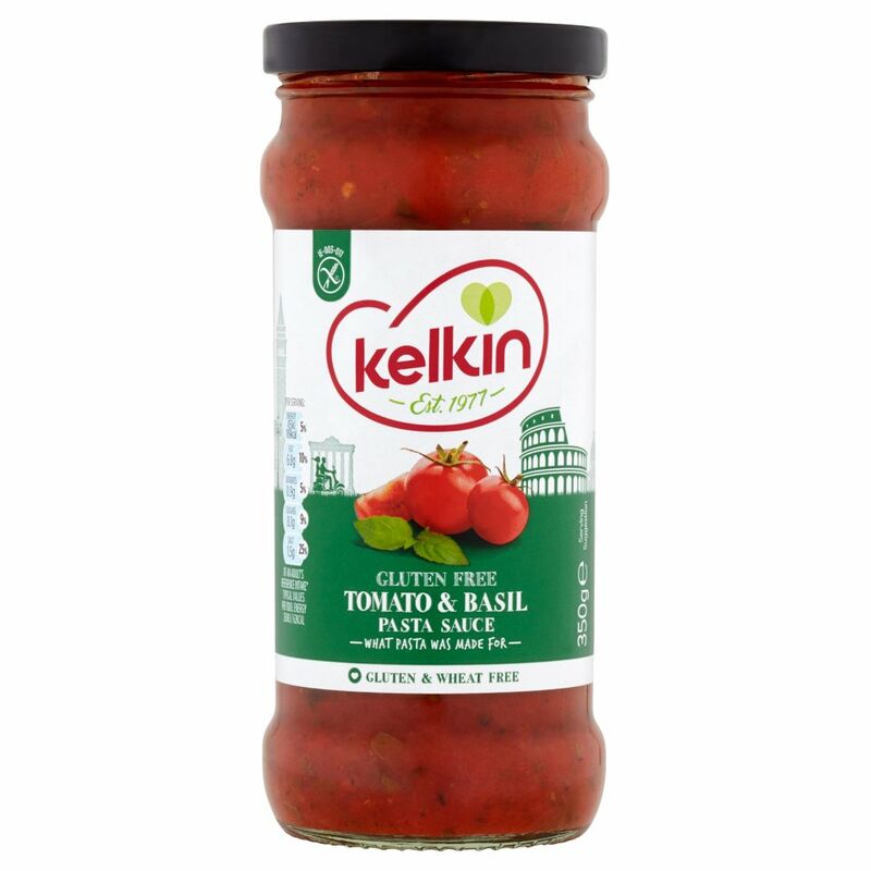 Kelkin Gluten Free Tomato & Basil Pasta Sauce 350g