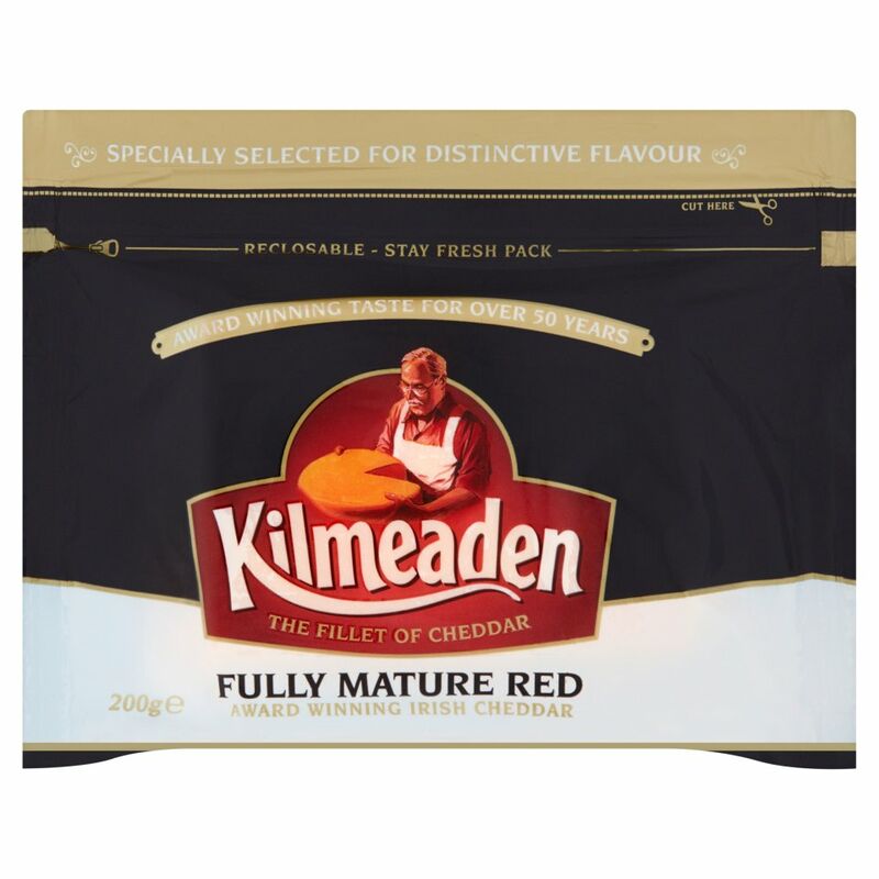 Kilmeaden Fully Mature Red Irish Cheddar 200g