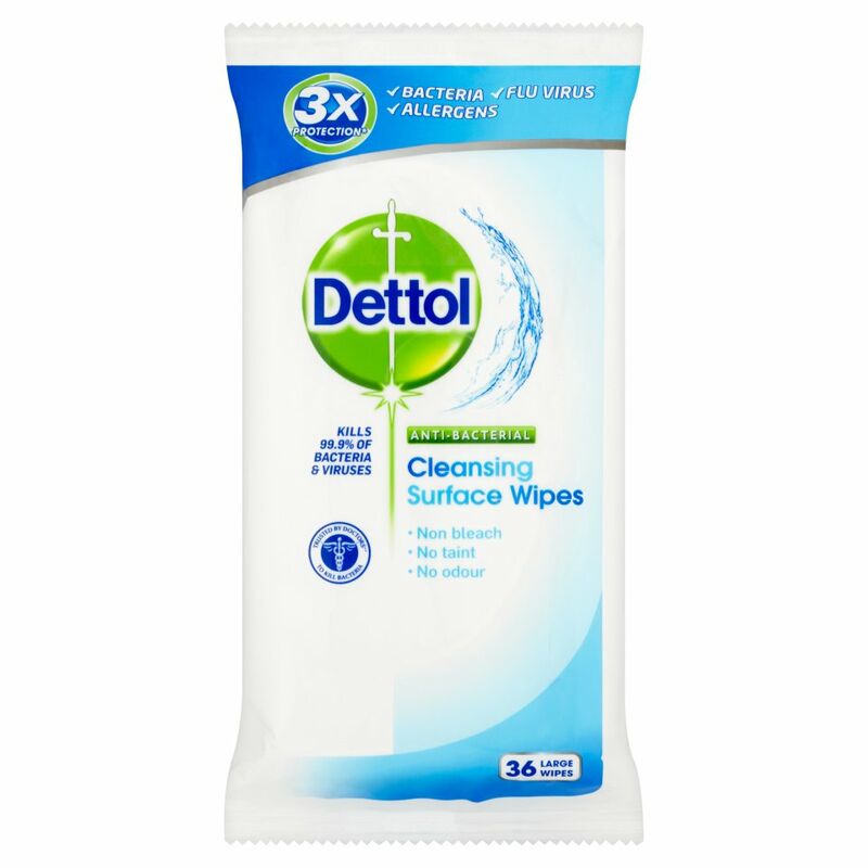 Dettol Antibacterial Wipes Surface Cleanser 36ea