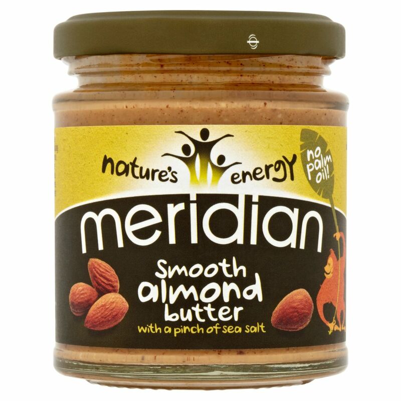 Meridian Smooth Almond Butter with a Pinch of Sea Salt 170g Meridian Smooth Almond Butter with a Pinch of Sea Salt 170g