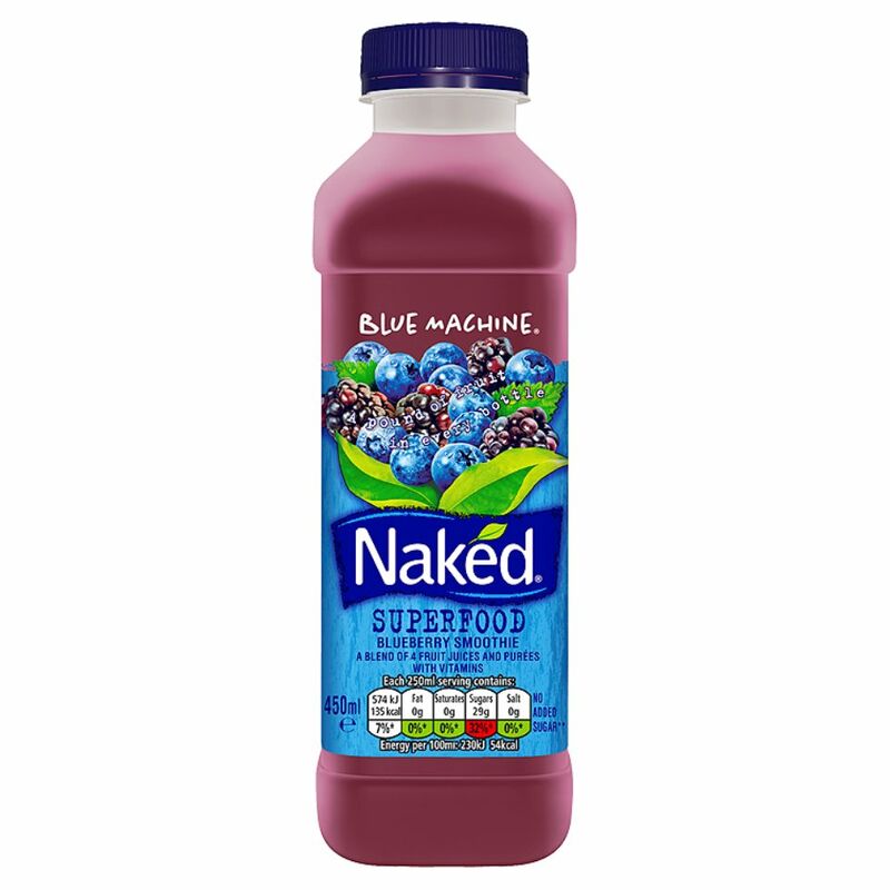 Naked Blue Machine Blueberry Smoothie 450ml