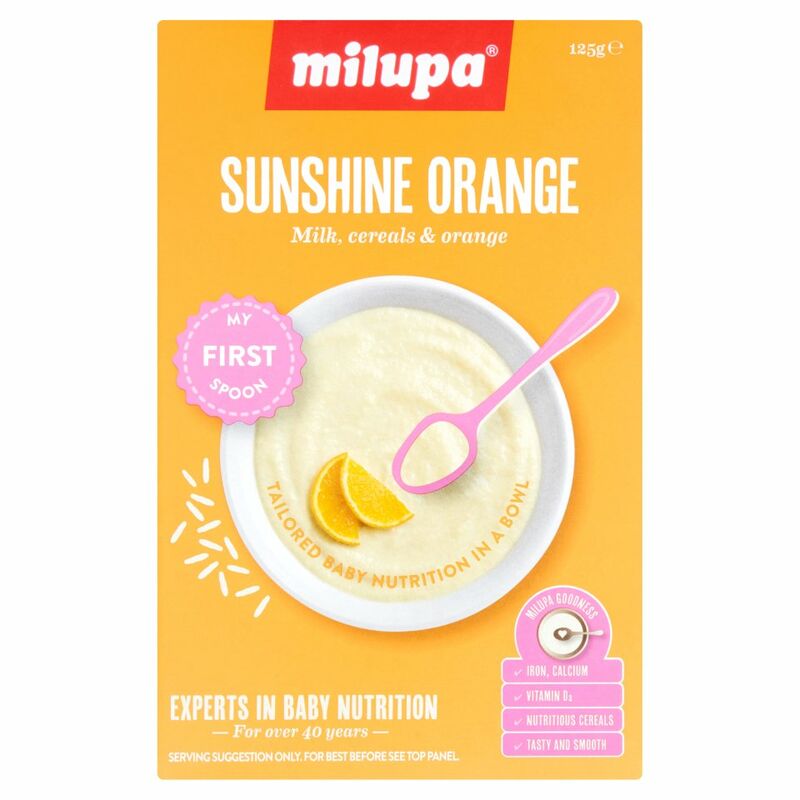 Milupa Sunshine Orange My First Spoon 125g