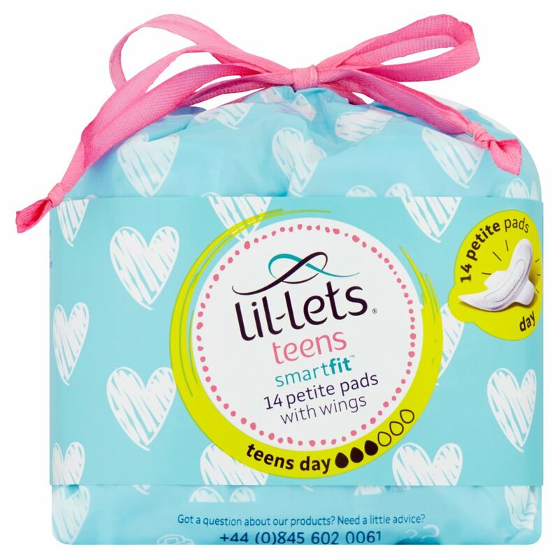 Lil-Lets Teens Smartfit 14 Petite Pads with Wings Lil-Lets Teens Smartfit 14 Petite Pads with Wings