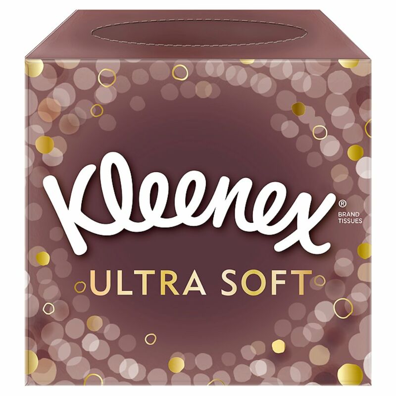 Kleenex® Ultra Soft Cube Tissues Single Box