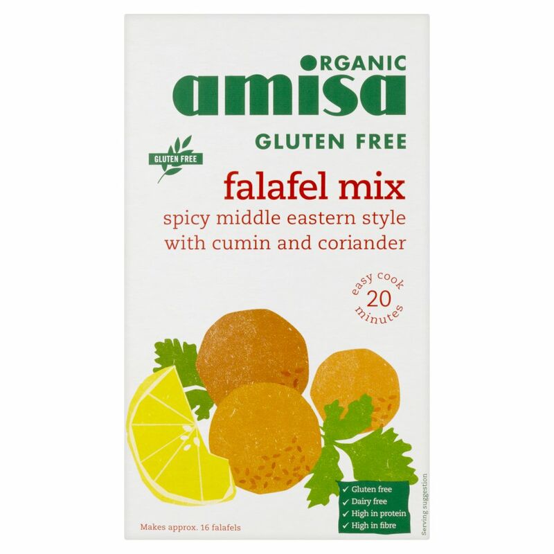 Amisa Organic Gluten Free Falafel Mix 160g
