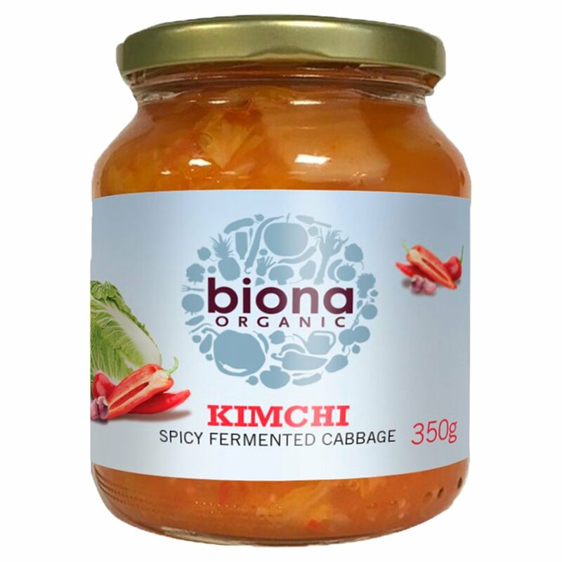 Biona Organic Kimchi Spicy Fermented Cabbage 350g
