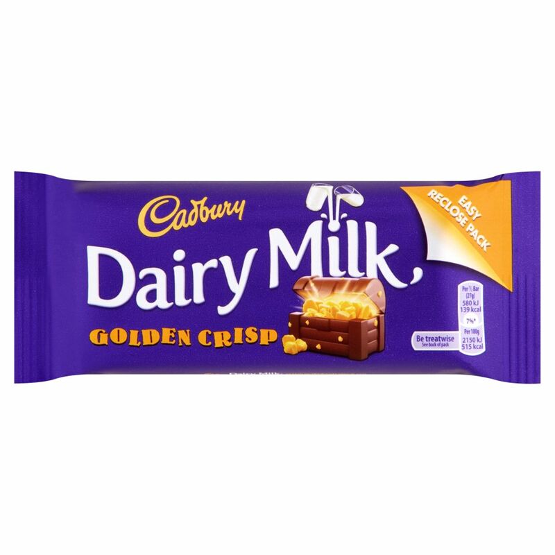 Cadbury Dairy Milk Golden Crisp 54g
