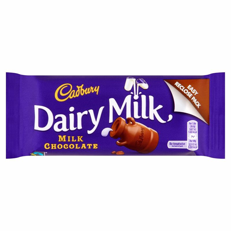 Cadbury Dairy Milk Milk Chocolate 53g Cadbury Dairy Milk Milk Chocolate 53g