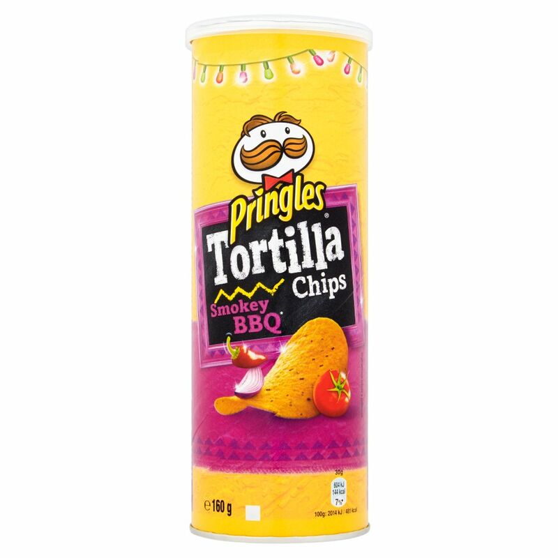 Pringles Tortilla Chips Smokey BBQ 160g Pringles Tortilla Chips Smokey BBQ 160g