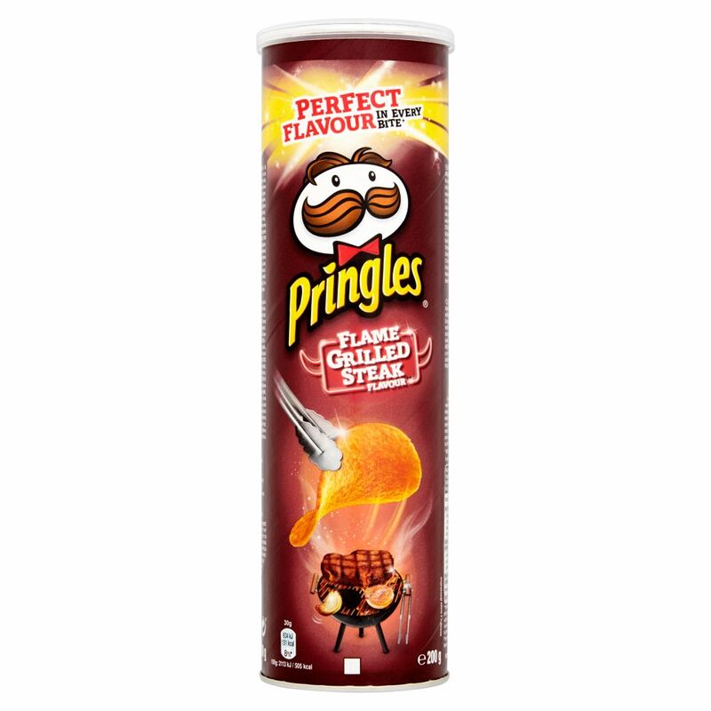 Pringles Flame Grilled Steak Flavour 200g