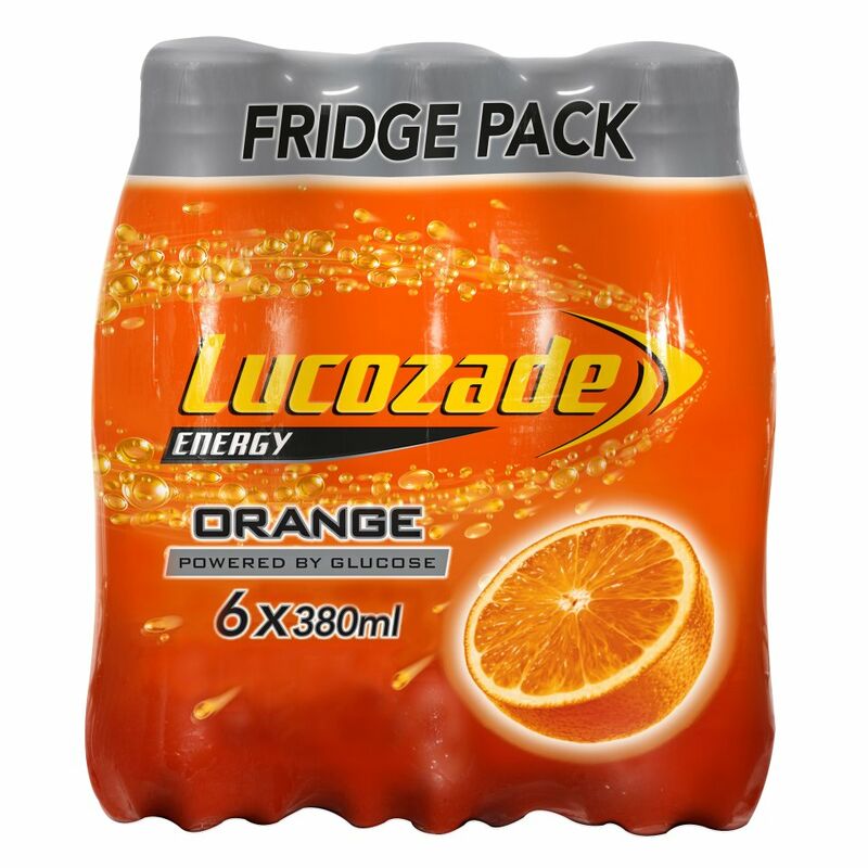 Lucozade Energy Orange 6 x 380ml